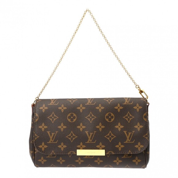 Louis Vuitton Monogram Favorite Brown Canvas Shoulder Bag